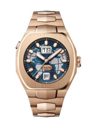 Voyage JMT Full Pink Gold Turquoise Atlas Dial