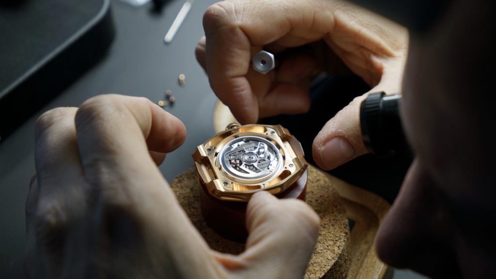 Watchmaker Moön Aventurine Pink Gold