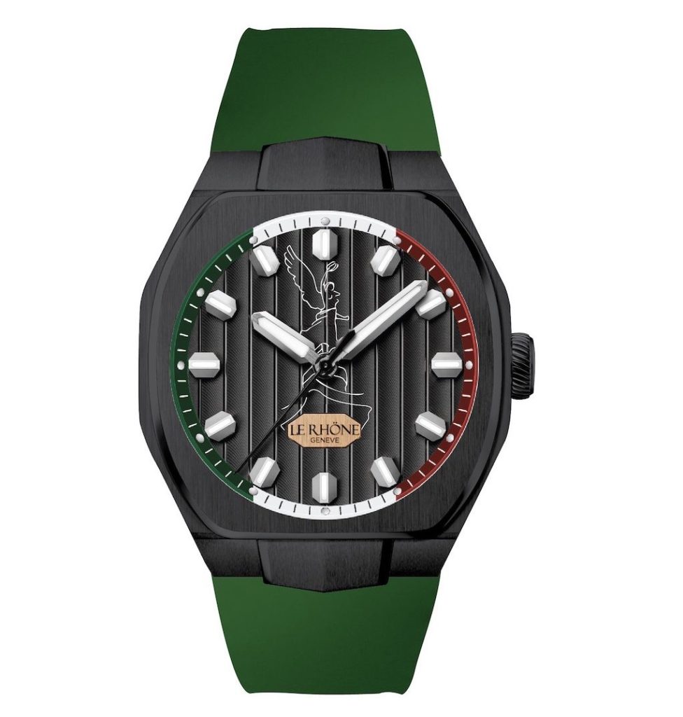 Hedönia Angel Titanium Limited Edition Green Strap